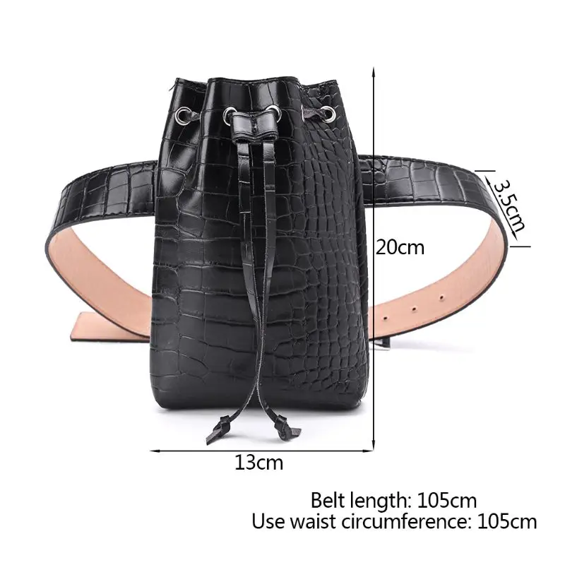 Fashion Alligator Pattern Waist Fanny Pack Belt Phone Pouch Travel Bag Women's Small Purse High Quality PU Leather
Fashion Alligator Pattern Waist Fanny Pack Belt Phone Pouch Travel Bag Women's Small Purse High Quality PU Leather
