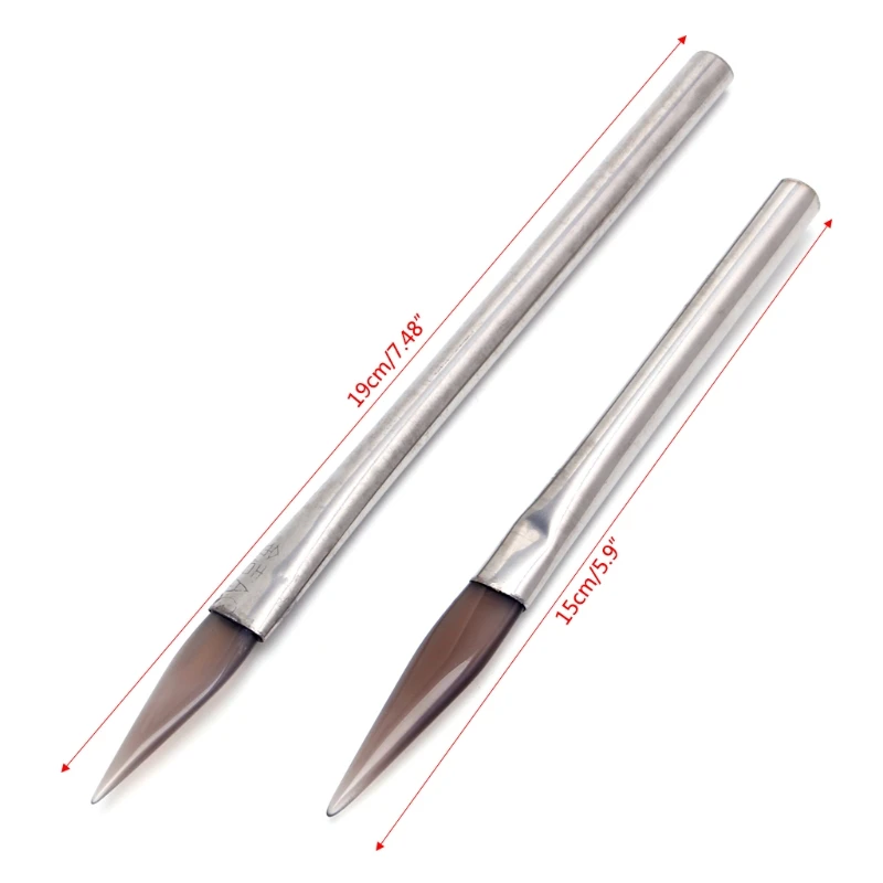 Sword Tipped Agate Stone Burnisher Burnishing Jewelry Making Tool With Handle t44
Sword Tipped Agate Stone Burnisher Burnishing Jewelry Making Tool With Handle t44