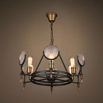 Industrial Retro Glass Chandelier Lighting Vintage Metal Hanging Lamp Round Fixtures For Dinning Room Bedroom Bar Light PL454
Industrial Retro Glass Chandelier Lighting Vintage Metal Hanging Lamp Round Fixtures For Dinning Room Bedroom Bar Light PL454