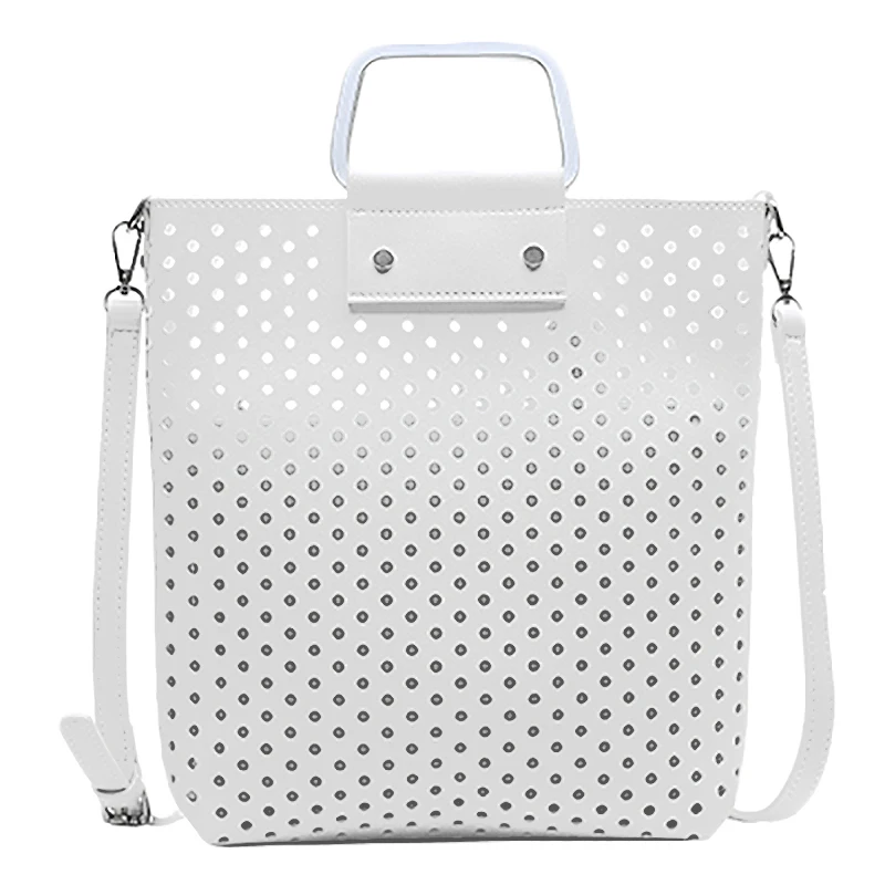 New Women Bag Pu Leather Hollow Out Tote Bag Fashion Ladies Larger Capacity Shoulder Bags Female Casual Handbags
New Women Bag Pu Leather Hollow Out Tote Bag Fashion Ladies Larger Capacity Shoulder Bags Female Casual Handbags