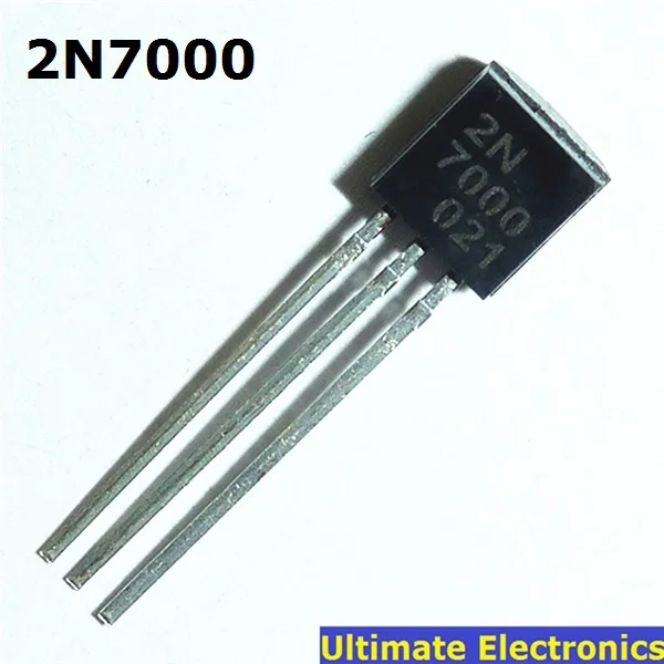 20 шт. 2N7000 TO-92 n-канальный МОП-транзистор | Электронные компоненты и принадлежности