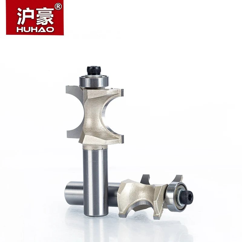 HUHAO 1pc 1/2 1/4 inch Shank Half Round bit 2 Flute Endmill Router Bits for Wood With Bearing Woodworking Tool Milling Cutter
HUHAO 1pc 1/2 1/4 inch Shank Half Round bit 2 Flute Endmill Router Bits for Wood With Bearing Woodworking Tool Milling Cutter