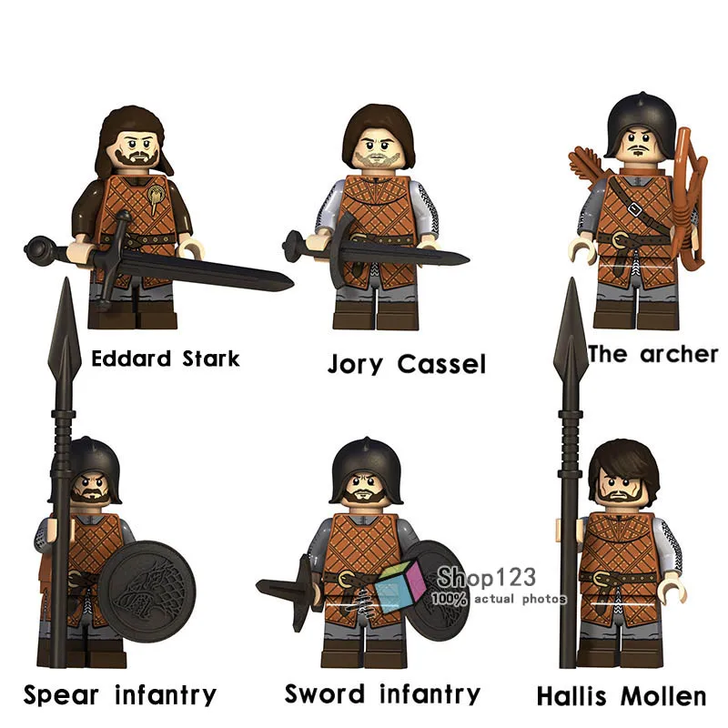 Game of Thrones Eddard Stark Ice and Fire Building Blocks Bricks Compatible With Model Toys for Children Gifts
Game of Thrones Eddard Stark Ice and Fire Building Blocks Bricks Compatible With Model Toys for Children Gifts