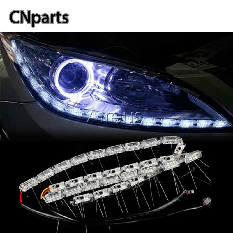 CNparts Car-styling 2X Car LED Crystal Water DRL Lamp lights 12V For Audi Fiat 500 Suzuki Grand Vitara Swift SX4 Mitsubishi ASX
CNparts Car-styling 2X Car LED Crystal Water DRL Lamp lights 12V For Audi Fiat 500 Suzuki Grand Vitara Swift SX4 Mitsubishi ASX
