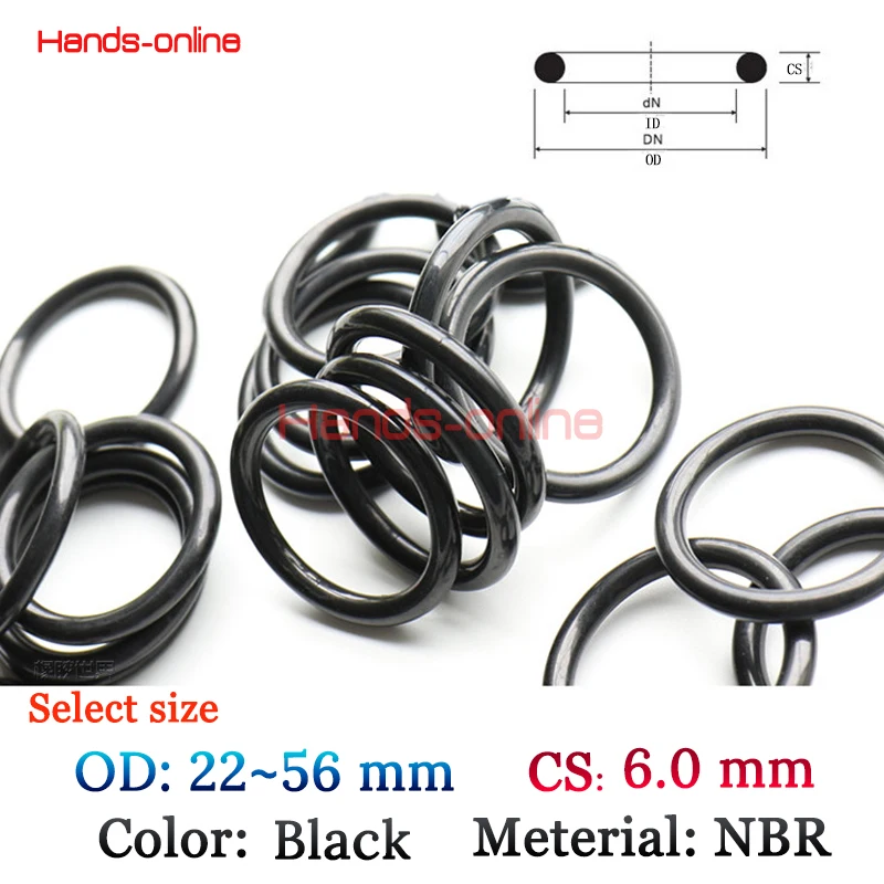 50x 54.5 x 3 mm NITRILE 70 o/'ring