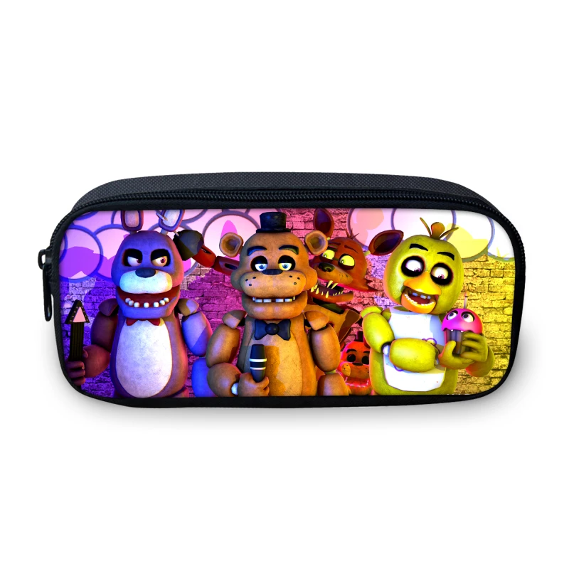 New Cartoon Box Pencil Bags Students Five Nights At Freddys Teenage Girls Makeup Bag Boys School Children Kids Study Bags Gifts
New Cartoon Box Pencil Bags Students Five Nights At Freddys Teenage Girls Makeup Bag Boys School Children Kids Study Bags Gifts