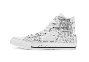 Extermination project Novelty Design breathable casual High Top lace-up Canvas shoes sneakers
Extermination project Novelty Design breathable casual High Top lace-up Canvas shoes sneakers