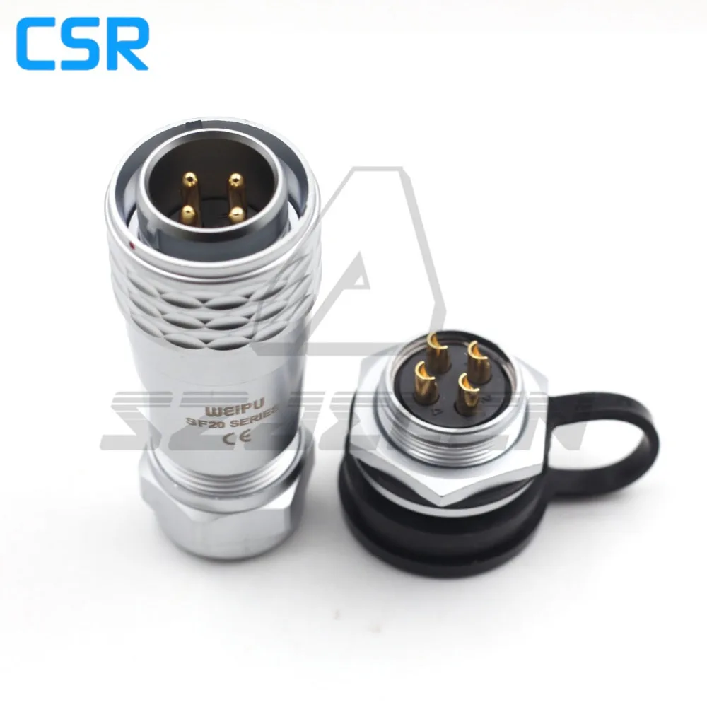 WEIPU SF20 4pin Waterproof connector Male and female connectors , Circular Plug and Sockets M12 Power Waterproof Connector ip67
WEIPU SF20 4pin Waterproof connector Male and female connectors , Circular Plug and Sockets M12 Power Waterproof Connector ip67