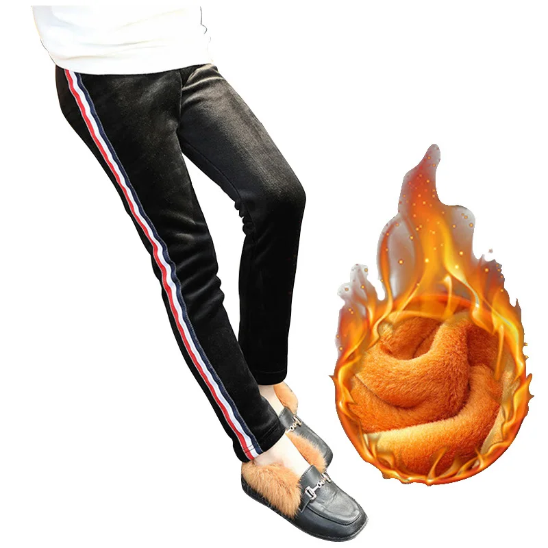 New Fashionable Cotton Winter Warm Leggings for Girls Sport Thickened Velvet Children Pants Solid Casual Fleece Kids Trousers
New Fashionable Cotton Winter Warm Leggings for Girls Sport Thickened Velvet Children Pants Solid Casual Fleece Kids Trousers