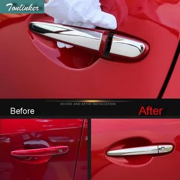 Tonlinker 8 pcs stainless steel Car styling door handle decoration sticker Cover case stickers For MAZDA CX-5 2015 Accessories 
Tonlinker 8 pcs stainless steel Car styling door handle decoration sticker Cover case stickers For MAZDA CX-5 2015 Accessories