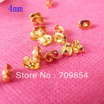 free shipping!!! 5000pcs/lot 4mm Gold plated ear plug ear stopper jewelry findings
free shipping!!! 5000pcs/lot 4mm Gold plated ear plug ear stopper jewelry findings