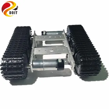 DOIT mini Robot Tank Chassis Smart Crawler Tracked Vehicle TP100 with Aluminum Alloy Frame for Robot Competition Design Arduino
DOIT mini Robot Tank Chassis Smart Crawler Tracked Vehicle TP100 with Aluminum Alloy Frame for Robot Competition Design Arduino