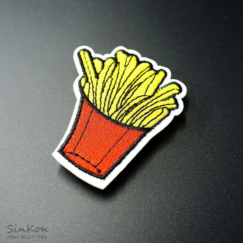 French Fries 5.0X5.5cm DIY Badge Embroidery Patch Applique Clothes Ironing Clothing Sewing Supplies Decorative Badges
French Fries 5.0X5.5cm DIY Badge Embroidery Patch Applique Clothes Ironing Clothing Sewing Supplies Decorative Badges