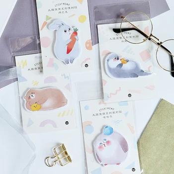 1pc cartoon animal memo pad Fat rabbit bird bearpaper post notes sticky notepad kawaii stationery papeleria school supplies gift
1pc cartoon animal memo pad Fat rabbit bird bearpaper post notes sticky notepad kawaii stationery papeleria school supplies gift