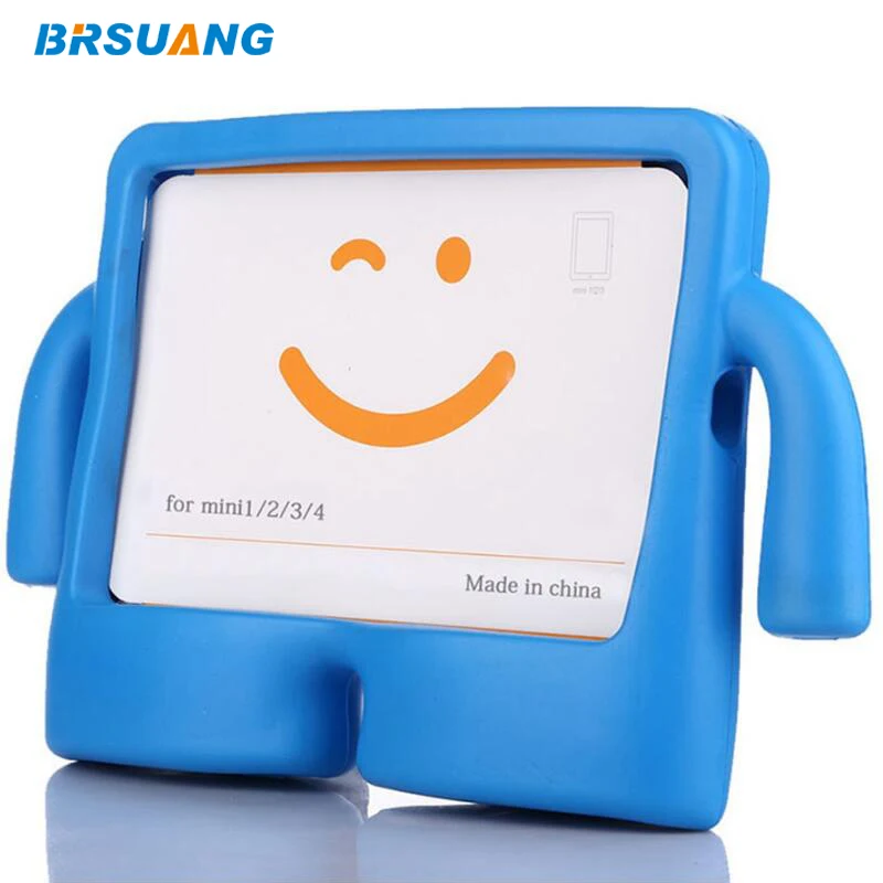 BRSUANG Children Tablet Case Stand Silicon Case Children Capa Handheld Funda Cover Child Handle Foam Case For iPad Mini 1 2 3 4
BRSUANG Children Tablet Case Stand Silicon Case Children Capa Handheld Funda Cover Child Handle Foam Case For iPad Mini 1 2 3 4