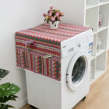 2019 Roller Washing Machine Cover New Rural Style Dust Proof Covers Multi-function Refrigerator Dust Cover Storage Bags
2019 Roller Washing Machine Cover New Rural Style Dust Proof Covers Multi-function Refrigerator Dust Cover Storage Bags