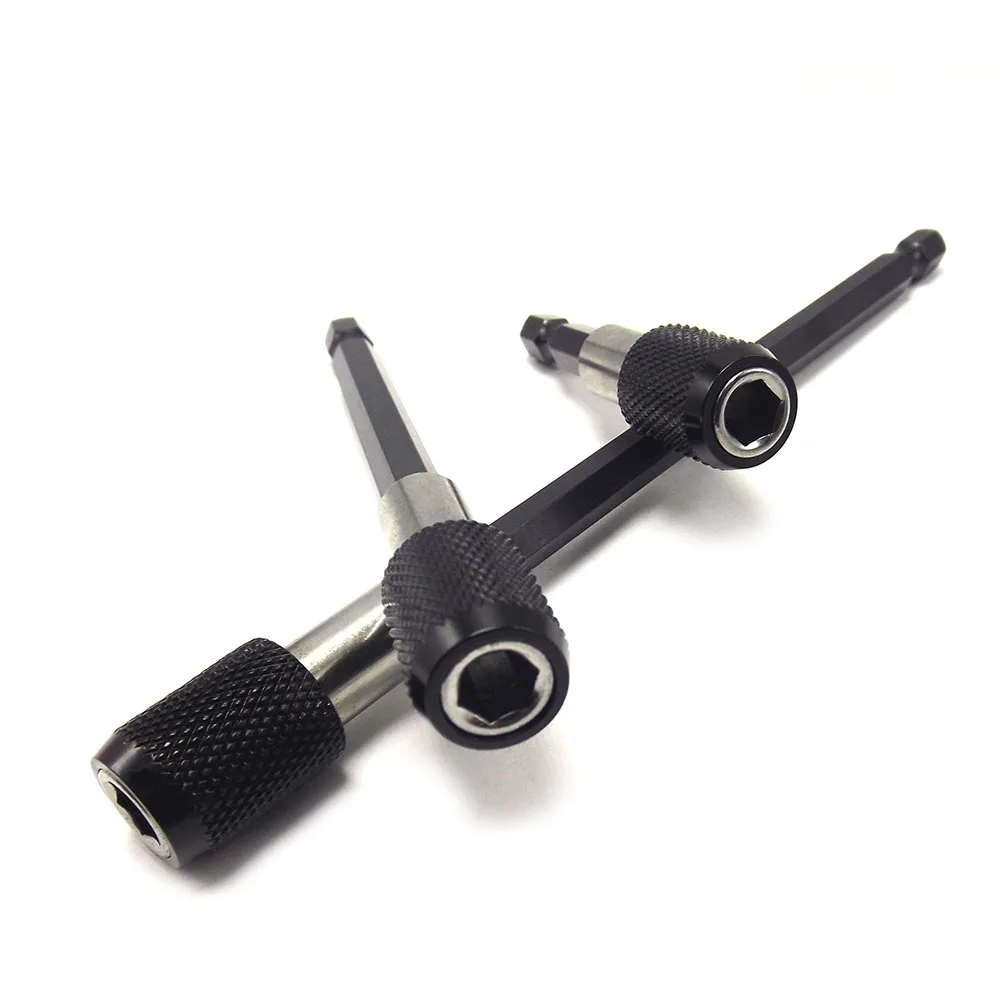 HOEN 3PCS 60mm/100mm/150mm Magnetic 1/4" Hex Shank Quick Release Screwdriver Extension Bit Holder Connection Rod Adapter Sleeve
HOEN 3PCS 60mm/100mm/150mm Magnetic 1/4" Hex Shank Quick Release Screwdriver Extension Bit Holder Connection Rod Adapter Sleeve