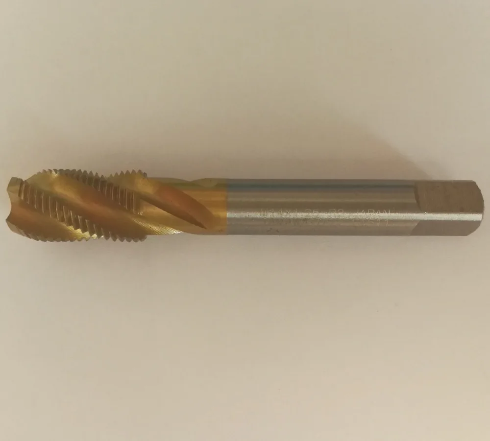 upgd Titanium Coated Thread Tap Drill Metric Hss Spiral Fluted Machine Screw Tap M14X1.25 Spiral Taps hot sale
upgd Titanium Coated Thread Tap Drill Metric Hss Spiral Fluted Machine Screw Tap M14X1.25 Spiral Taps hot sale