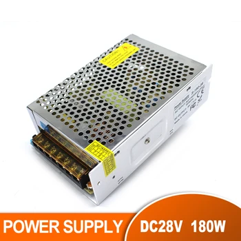 Regulated DC28V Power Supply Switching 6.4A 180W Driver Adapter Transformer 110V 220V AC-DC 28V SMPS For CNC Machine LED CCTV
Regulated DC28V Power Supply Switching 6.4A 180W Driver Adapter Transformer 110V 220V AC-DC 28V SMPS For CNC Machine LED CCTV