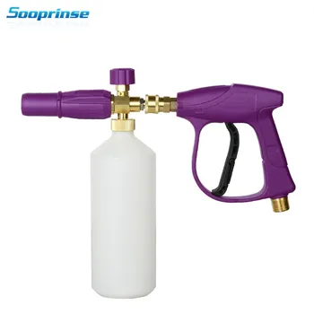 Sooprinse Car Wash 3000 PSI High Pressure Washer Gun Foam Lance Cannon foam nozzle with M14 M18 M22 Thread 2020 New
Sooprinse Car Wash 3000 PSI High Pressure Washer Gun Foam Lance Cannon foam nozzle with M14 M18 M22 Thread 2020 New