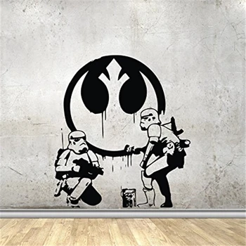 Movie Film Wall Decals Funny Star Wars Stormtroopers Draw Graffiti Stickers Vinyl Murals Art Home Decor Quote Boy Room D877
Movie Film Wall Decals Funny Star Wars Stormtroopers Draw Graffiti Stickers Vinyl Murals Art Home Decor Quote Boy Room D877