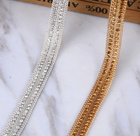 2yard/Lot Hotfix Crystal Rhinestone Trim 1cm Width Banding Chain Wedding Dress Decoration Diy Accessories Iron On Garment Shoes
2yard/Lot Hotfix Crystal Rhinestone Trim 1cm Width Banding Chain Wedding Dress Decoration Diy Accessories Iron On Garment Shoes