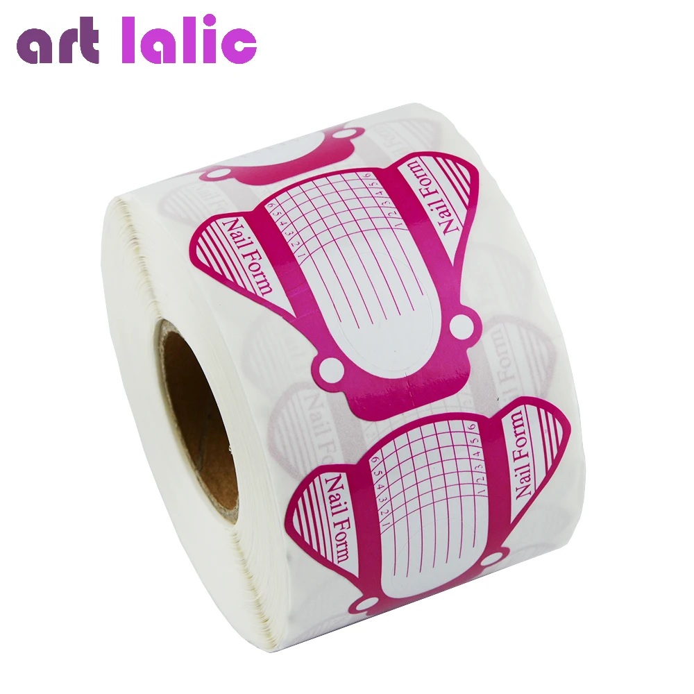 Artlalic 500 Pcs/Set Nail Forms Tips Acrylic Gel Extension Sticker Professional Nail Polish Curve Nail Art Guide Form
Artlalic 500 Pcs/Set Nail Forms Tips Acrylic Gel Extension Sticker Professional Nail Polish Curve Nail Art Guide Form