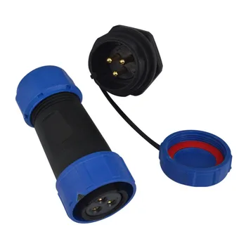 3 Pin 21mm Waterproof Dustproof Aviation Reverse male female Connector Plug and socket XLR Cable Connectors for 7-12MM cable
3 Pin 21mm Waterproof Dustproof Aviation Reverse male female Connector Plug and socket XLR Cable Connectors for 7-12MM cable