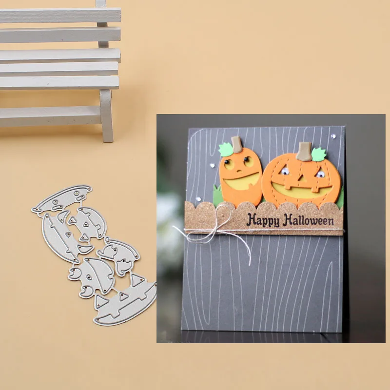 6pcs Pumpkin face Set Metal Cutting Dies Stencils for DIY Scrapbook Photo Album Paper Card Decorative Craft Embossing Die
6pcs Pumpkin face Set Metal Cutting Dies Stencils for DIY Scrapbook Photo Album Paper Card Decorative Craft Embossing Die