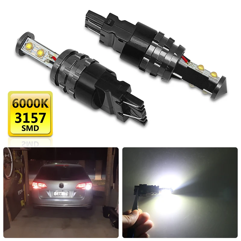 2 PCS T25 Car Led Light White 3157 Powered P27/5W P27/7W LED Bulbs For DRL 2011 and up Jeep Grand Cherokee
2 PCS T25 Car Led Light White 3157 Powered P27/5W P27/7W LED Bulbs For DRL 2011 and up Jeep Grand Cherokee