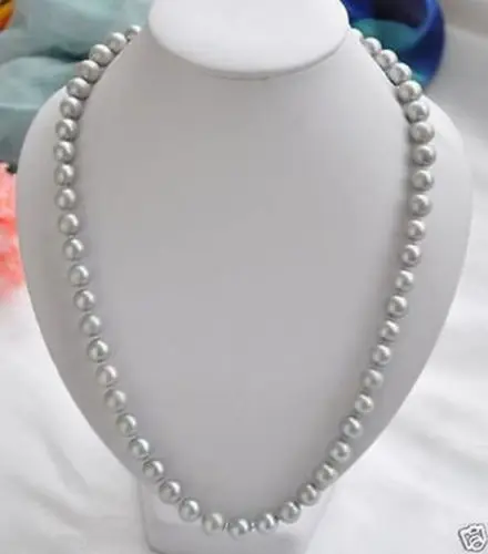 Hot sale new Style >>>>>luster 8-9mm Silver Gray Akoya Rainbow Round Freshwater Pearl Necklace 17"AAA
Hot sale new Style >>>>>luster 8-9mm Silver Gray Akoya Rainbow Round Freshwater Pearl Necklace 17"AAA