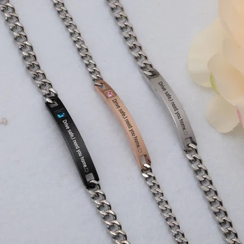 Fashion Jewelry Expendant Bracelet Hand Engraved Drive Safe I Need You Home 3 Colors Choose Setting Crystal Gift 1 pcs
Fashion Jewelry Expendant Bracelet Hand Engraved Drive Safe I Need You Home 3 Colors Choose Setting Crystal Gift 1 pcs