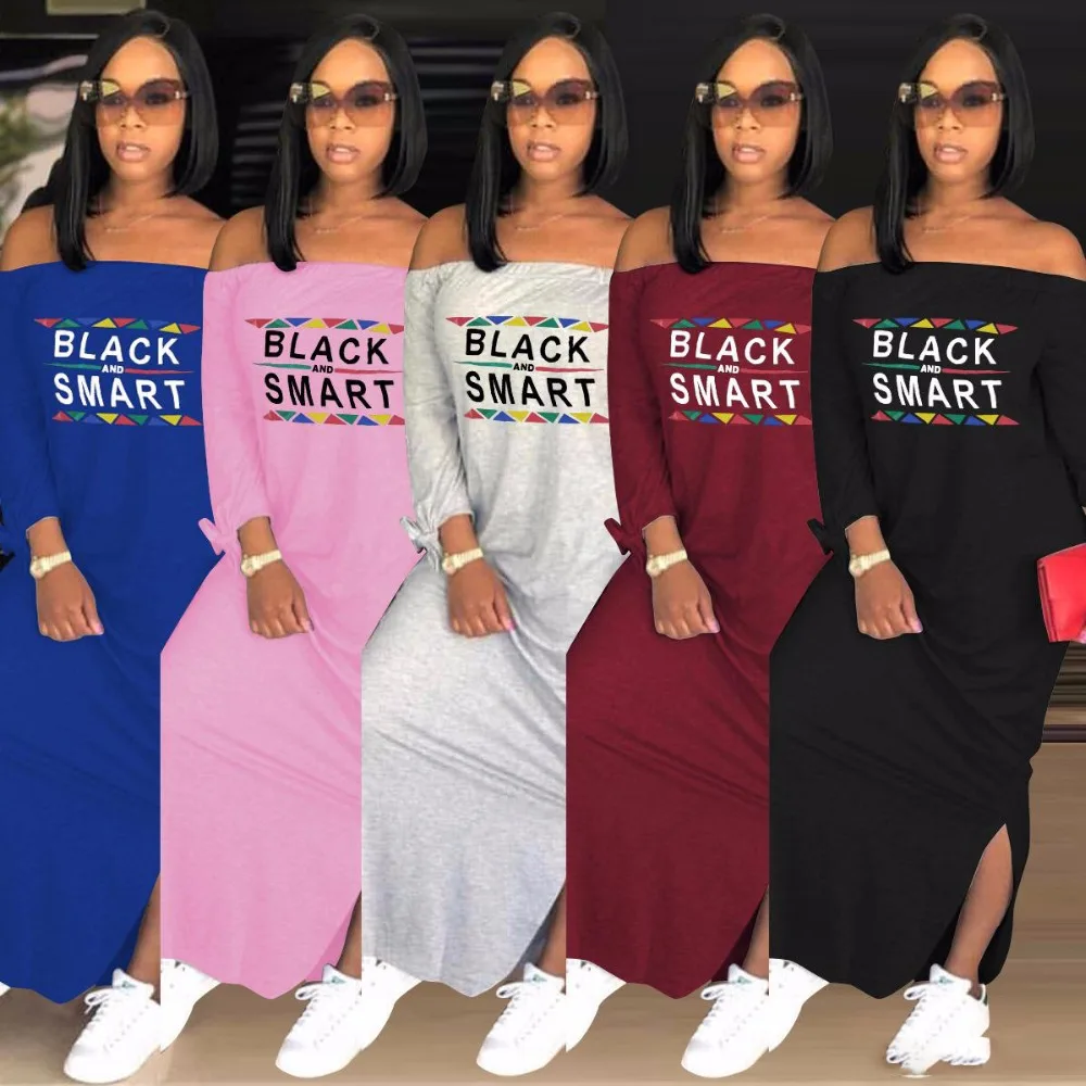 Summer Letter Printed Sexy Beach Dress Loose Casual Party Club Black Blue Long Dress Plus Size S-3XL
Summer Letter Printed Sexy Beach Dress Loose Casual Party Club Black Blue Long Dress Plus Size S-3XL