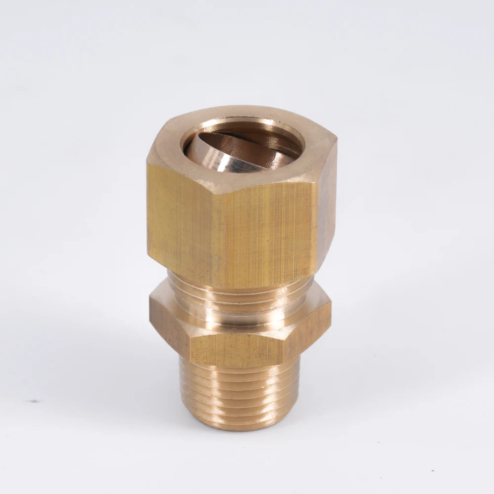 3/8" NPT Male Fit 5/8" OD Tube Compression Union Brass Pipe Fitting Connector Propane Water Gas Air Oil Fuel Hydaulic Pneumatic
3/8" NPT Male Fit 5/8" OD Tube Compression Union Brass Pipe Fitting Connector Propane Water Gas Air Oil Fuel Hydaulic Pneumatic