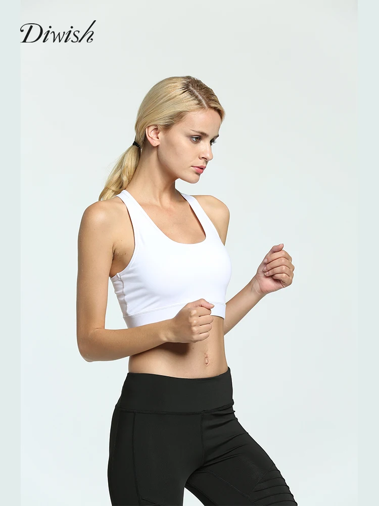 Diwish Yoga Bra 2019 Sexy Sports Bra Top with Pocket Push Up Fitness Running Jogging Sport Tops For Women Gym Wear Sportswear
Diwish Yoga Bra 2019 Sexy Sports Bra Top with Pocket Push Up Fitness Running Jogging Sport Tops For Women Gym Wear Sportswear