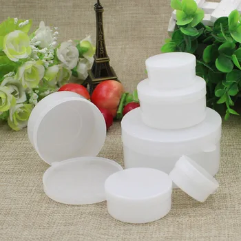 50pcs/lot 100g Cosmetic Button Jar Clear Plastic Button Box Small Pot Leak Proof Cream Empty Makeup Container Sample Jars
50pcs/lot 100g Cosmetic Button Jar Clear Plastic Button Box Small Pot Leak Proof Cream Empty Makeup Container Sample Jars