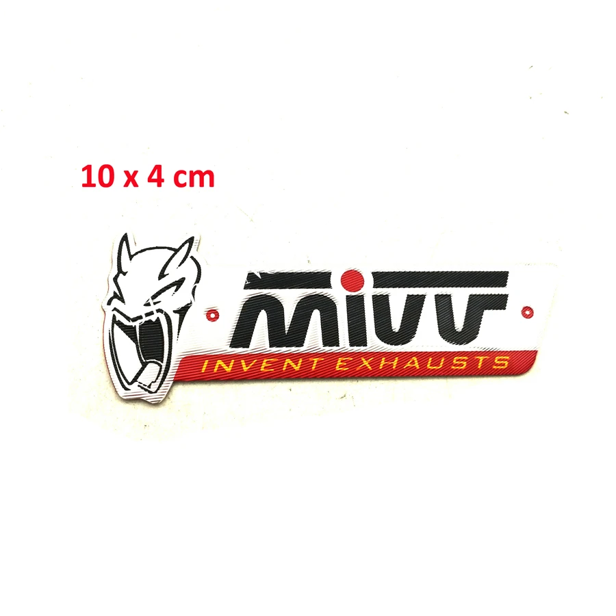 2X Aluminum Heat-resistant Motorcycle Exhaust Pipe Sticker Yoshimura USA Decal