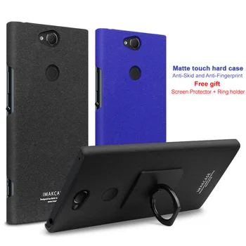 For Sony Xperia XA2 Plus case Imak Matte cowboy cases with stand Back Cover Finger Ring Holder Kickstand Protective phone shell
For Sony Xperia XA2 Plus case Imak Matte cowboy cases with stand Back Cover Finger Ring Holder Kickstand Protective phone shell