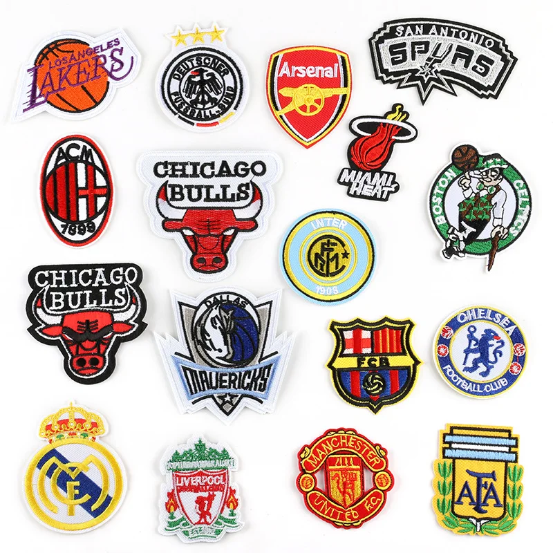 Embroidered patch team logo badge cloth sewing ironing adhesive clothing accessories patch cap badge cloth stickers
Embroidered patch team logo badge cloth sewing ironing adhesive clothing accessories patch cap badge cloth stickers