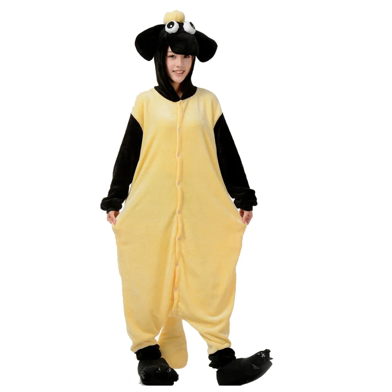 Funny Cartoon kigurumi Pajamas Sheep Onesie Hooded shaun onesies for Adults Flannel Winter Warm Bodysuit One Piece Animal Pajama
Funny Cartoon kigurumi Pajamas Sheep Onesie Hooded shaun onesies for Adults Flannel Winter Warm Bodysuit One Piece Animal Pajama