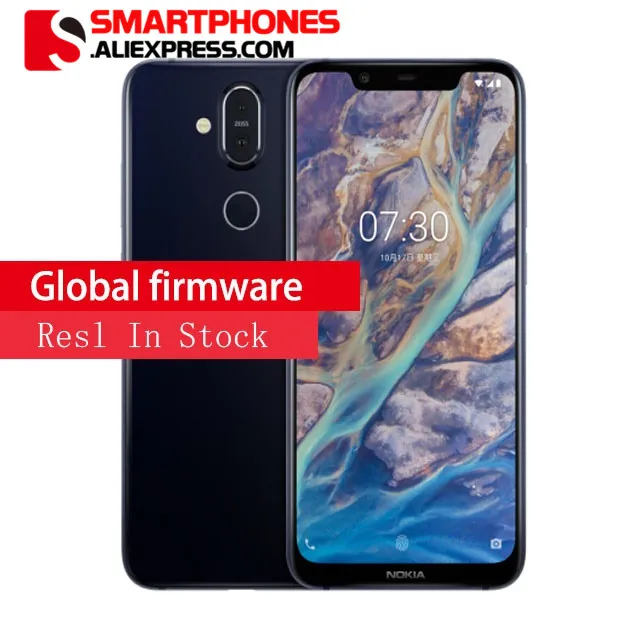 

Brand New Global Firmware Nokia X7 Smart phone 4G 6GB RAM 64GB ROM 6.18" Snapdragon 710 Octa Core Android 20MP Mobile Phone