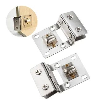 DRELD 2Pcs Stainless Steel Wall Mount Cabinet Glass Door Hinges Clamp for 5-8mm Thick Glass Furniture Hinge Silver Tone
DRELD 2Pcs Stainless Steel Wall Mount Cabinet Glass Door Hinges Clamp for 5-8mm Thick Glass Furniture Hinge Silver Tone