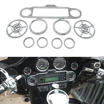 9Pcs Chrome Stereo Accent Speedometer Skull Speaker Trim Ring Cover For Harley Ultra Classic Touring 1996-2013
9Pcs Chrome Stereo Accent Speedometer Skull Speaker Trim Ring Cover For Harley Ultra Classic Touring 1996-2013