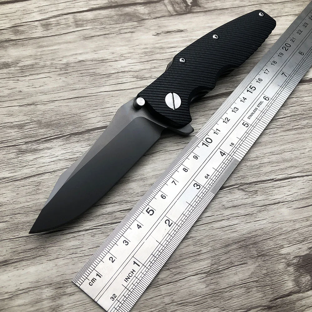 BJL Tactical Folding Knife G10 Handle Bearing Knife 9cr18mov Blade Survival Camping Hunting Tools Outdoor Utility Knife ZT 0392
BJL Tactical Folding Knife G10 Handle Bearing Knife 9cr18mov Blade Survival Camping Hunting Tools Outdoor Utility Knife ZT 0392