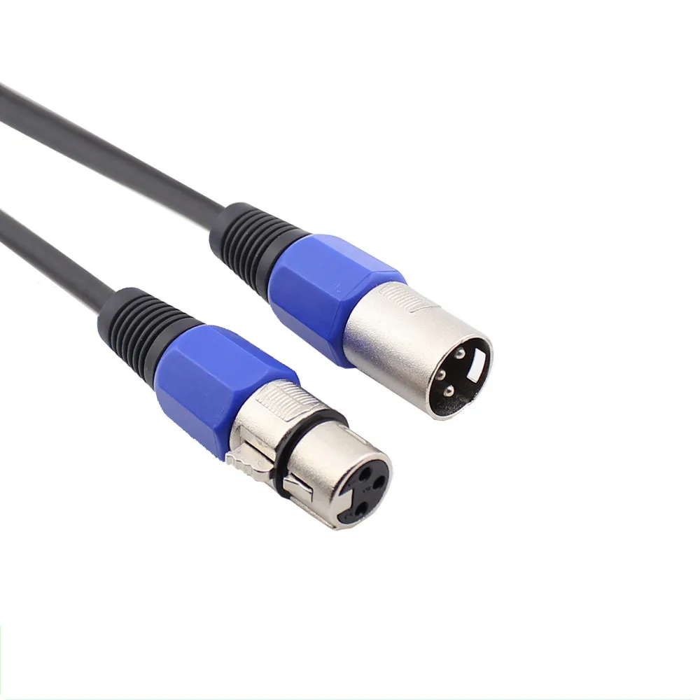 XLR Cable Microphone Lead Male to Female Line Stereo Audio Adapter Plugs BU Cable Cord #C
XLR Cable Microphone Lead Male to Female Line Stereo Audio Adapter Plugs BU Cable Cord #C