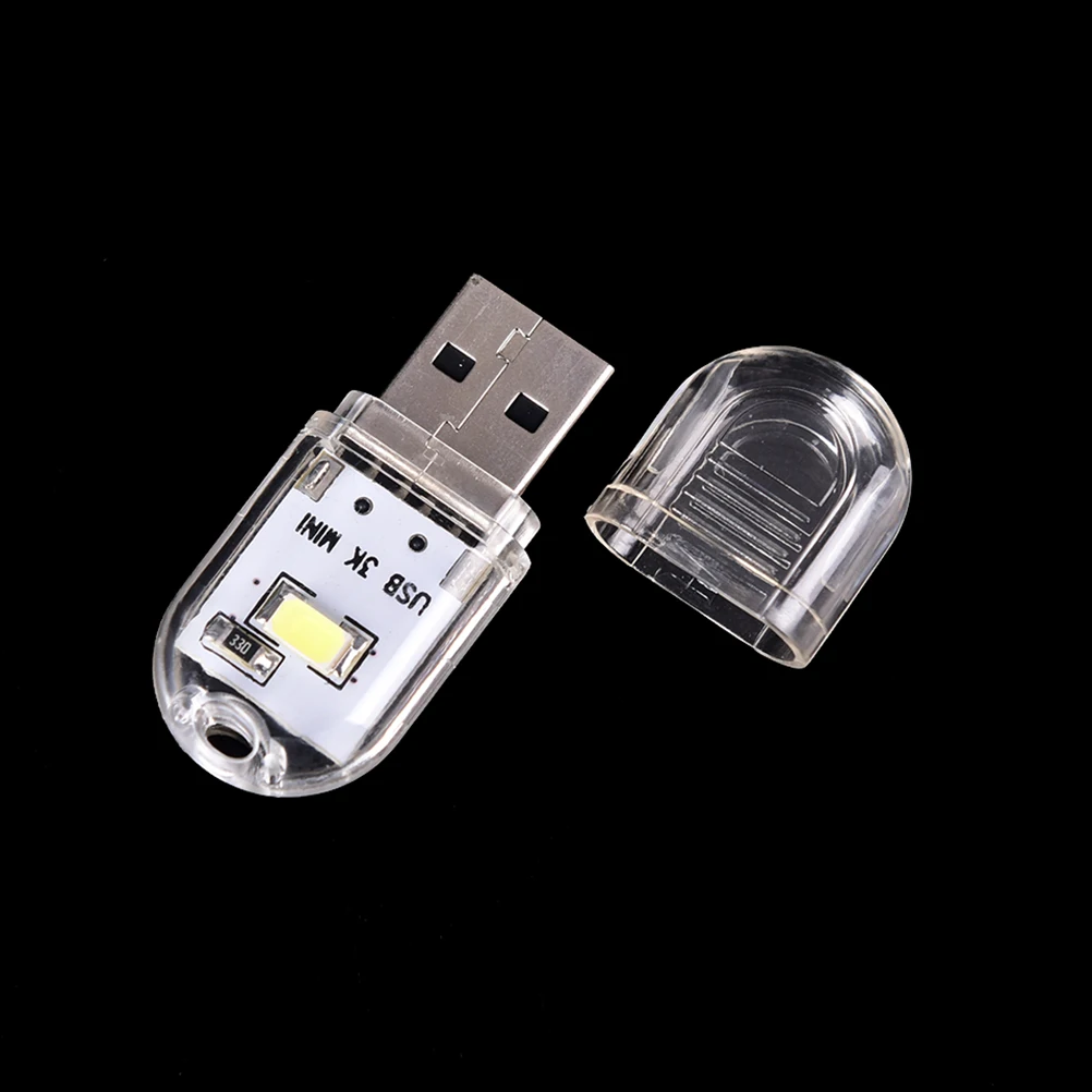 Мини USB Светодиодная лампа для чтения носветильник светильник кемпинга с