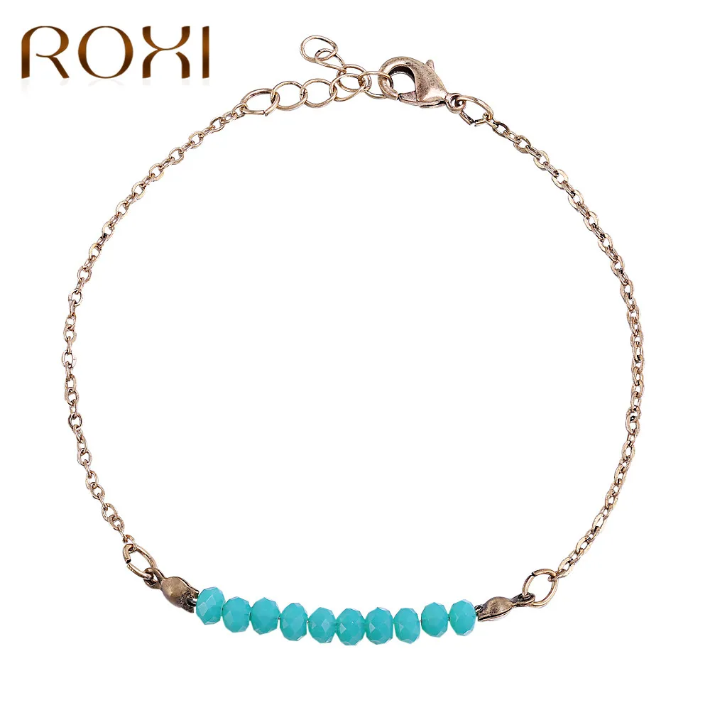 Fashion Crystal Bead Bracelet Vintage Charm Round Chain Beads Bracelets Jewelry For Women Friend Gift armbanden voor vrouwen
Fashion Crystal Bead Bracelet Vintage Charm Round Chain Beads Bracelets Jewelry For Women Friend Gift armbanden voor vrouwen