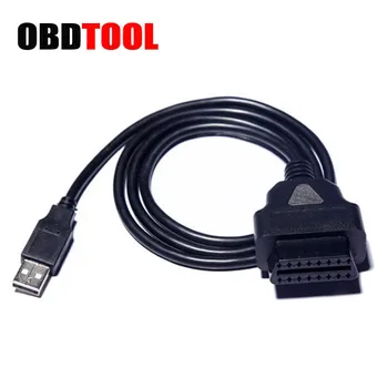 1M Car OBD2 16pin Female To USB Convert Cable Driving Computer OBD USB Transfer Connector for Car Diagnostic Scanner Adapter
1M Car OBD2 16pin Female To USB Convert Cable Driving Computer OBD USB Transfer Connector for Car Diagnostic Scanner Adapter