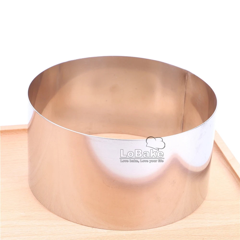 6 inches 8cm height smooth round circle shape 304 stainless steel mousse ring cake mold cheesecake mould DIY bakery supplies
6 inches 8cm height smooth round circle shape 304 stainless steel mousse ring cake mold cheesecake mould DIY bakery supplies