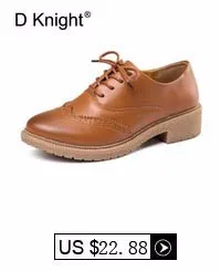 Hot Sale Women Genuine Leather Oxford Shoes Fashion Round Toe Lace Up Flat Ladies Oxfords England Style Brogue Oxfords For Women